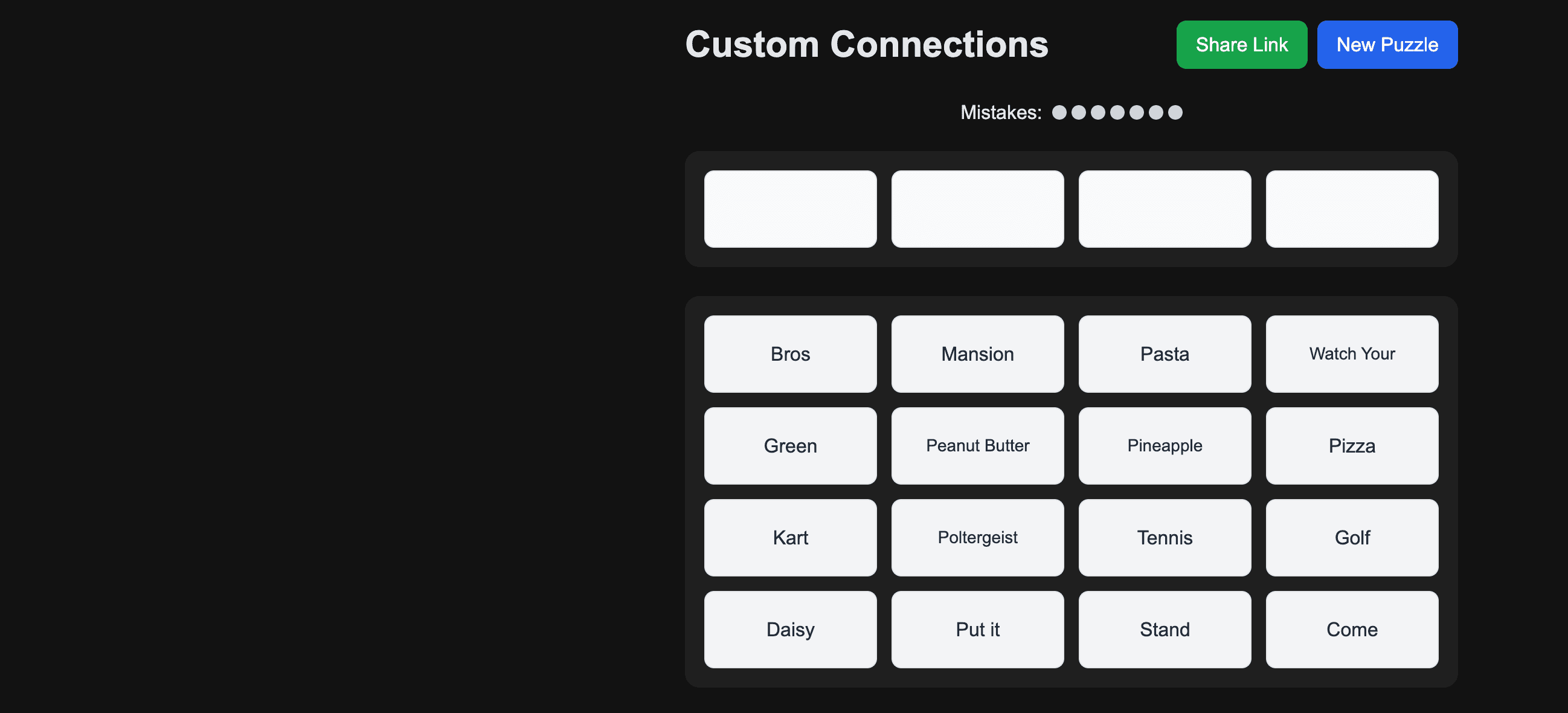 Custom Connections project cover image