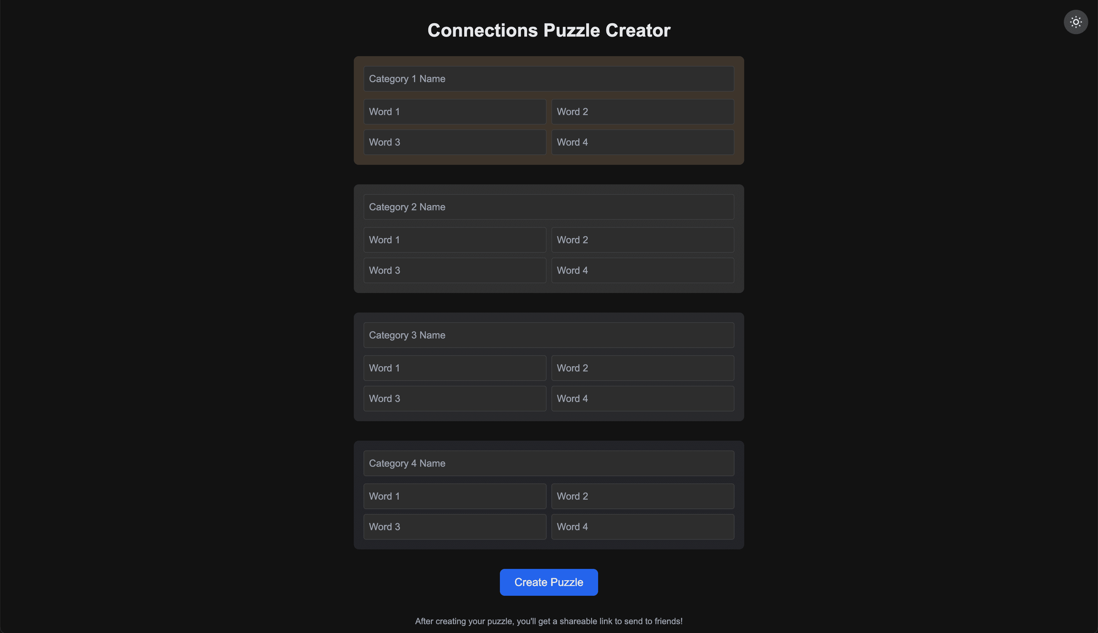 Custom Connections